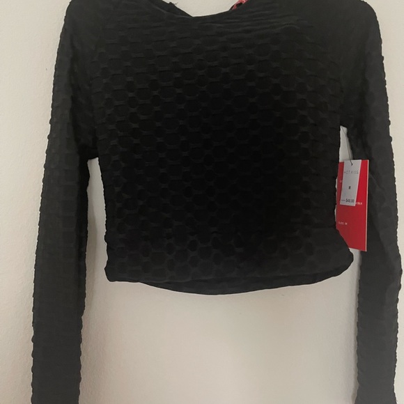 Sexy sport two pieces Hot Kiss set in black, Size M - Picture 2 of 8